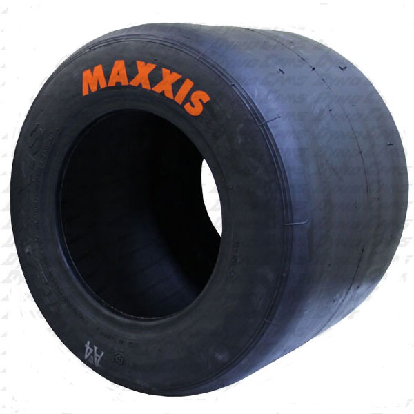 Rear Tire Maxxis 4.50 featuring advanced tread design for mini bikes and drift trikes.